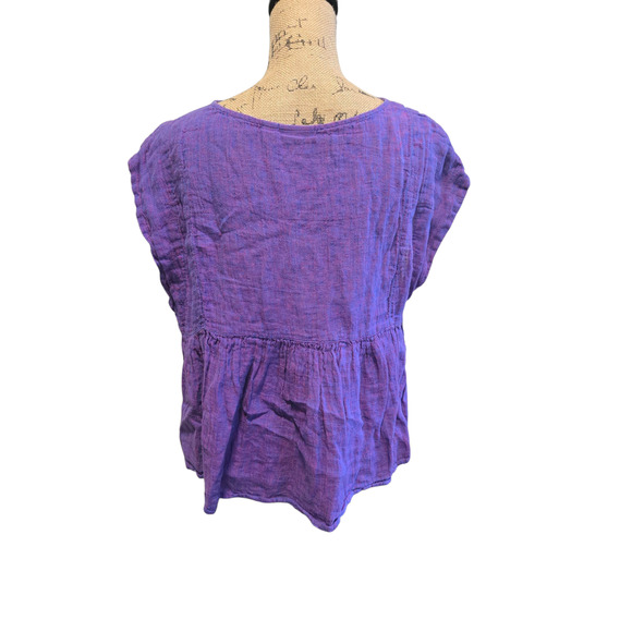 Holding Horses purple oversized top, size small - Picture 1 of 5